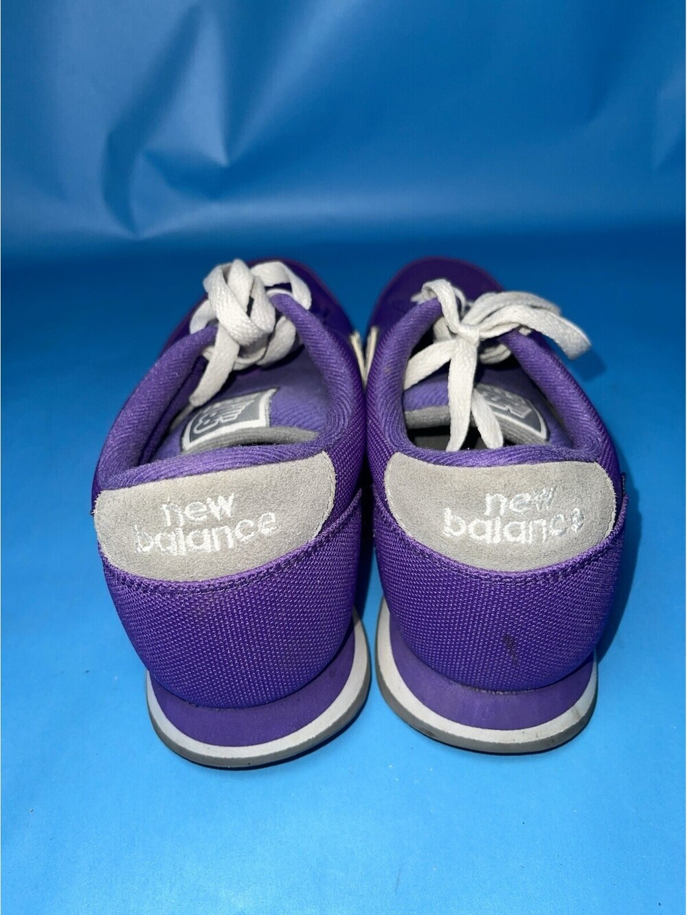 New Balance 501 Purple White Casual Sneakers Women’s Size 8 WZ501POP - Picture 4 of 6